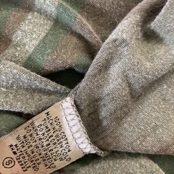 Truly Madly Deeply Khaki Green Camouflage T-Shirt - Picture 4 of 14